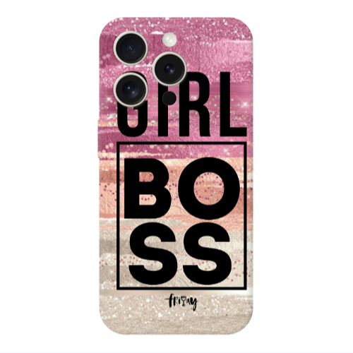 Apple iPhone 15 Pro Max Girl boss friday Transparent Silicone TPU Θήκη