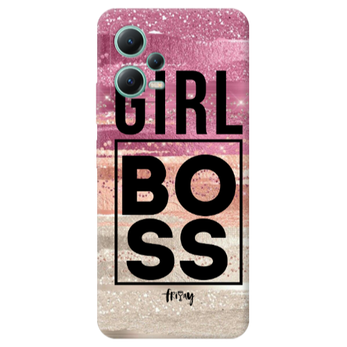 Xiaomi Redmi Note 12 Pro Plus 5G Girl boss friday Transparent Silicone TPU Θήκη