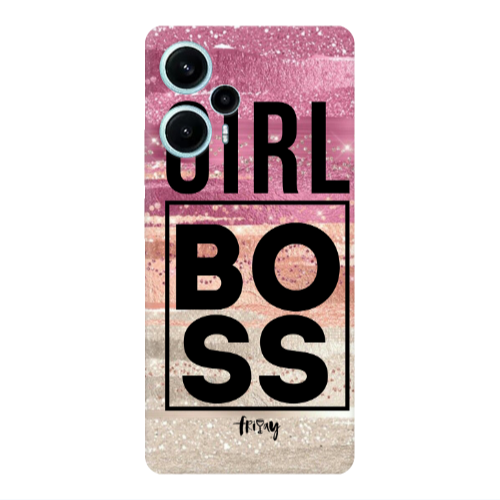 Xiaomi Poco F5 Girl boss friday Transparent Silicone TPU Θήκη