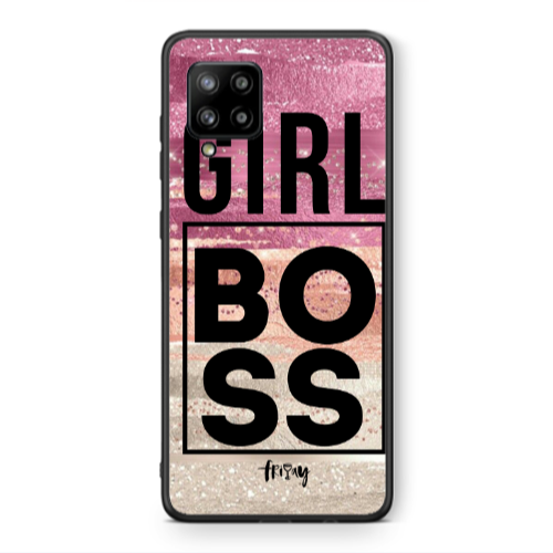 Samsung A42 5G Girl boss friday Black Glossy Θήκη