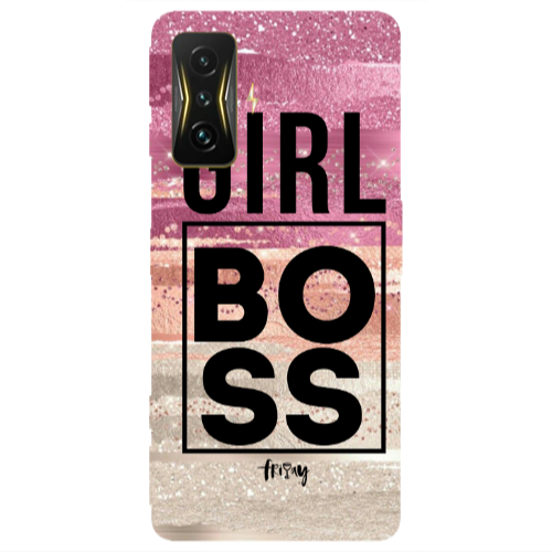 Xiaomi Poco F4 Gt Girl boss friday Transparent Silicone TPU Θήκη