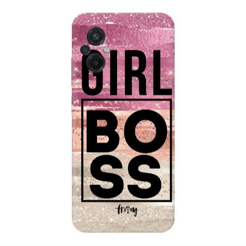 Xiaomi Poco M5 Girl boss friday Transparent Silicone TPU Θήκη