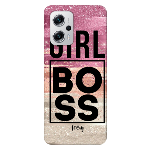 Xiaomi Poco X4 GT Girl boss friday Transparent Silicone TPU Θήκη