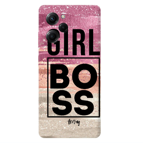 Xiaomi Poco X5 Pro Girl boss friday Transparent Silicone TPU Θήκη