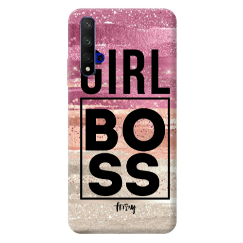 Huawei Nova 5 T Girl boss friday Transparent Silicone TPU Θήκη