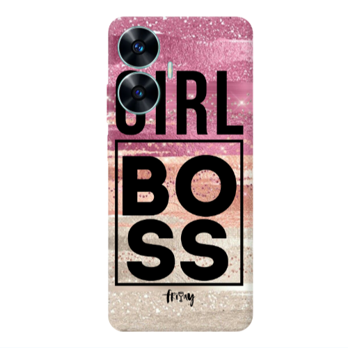 Realme C55 Girl boss friday Transparent Silicone TPU Θήκη