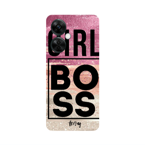 Oneplus Nord CE 3 Lite 5G Girl boss friday Transparent Silicone TPU Θήκη