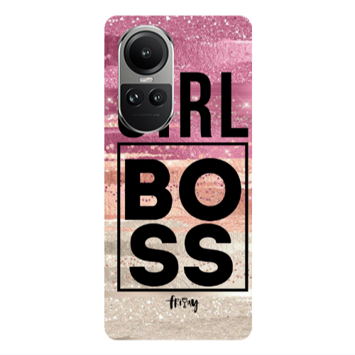 Oppo Reno10 5G Girl boss friday Transparent Silicone TPU Θήκη