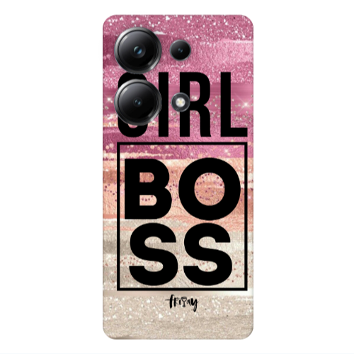 Xiaomi Poco M6 Pro 4G Girl boss friday Transparent Silicone TPU Θήκη