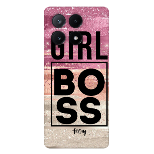 Xiaomi Poco X6Pro 5G Girl boss friday Transparent Silicone TPU Θήκη