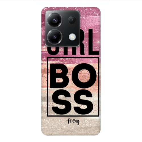 Xiaomi Poco X6 5G Girl boss friday Transparent Silicone TPU Θήκη