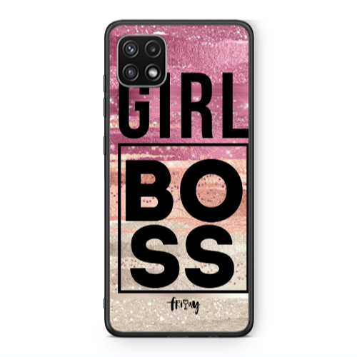 Samsung A22 5G Girl boss friday Black Glossy Θήκη