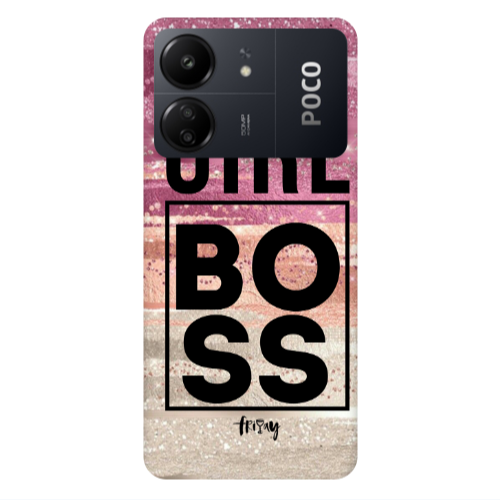 Xiaomi Poco C65 Girl boss friday Transparent Silicone TPU Θήκη