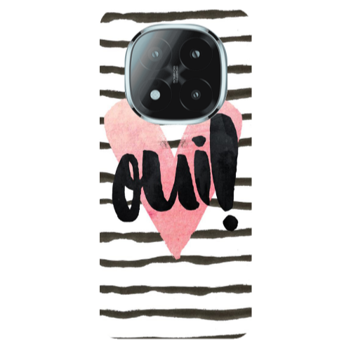 Xiaomi Redmi Note 14 Pro + 5g Girl boss qoui Transparent Silicone TPU Θήκη