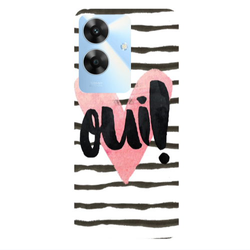 Realme Note 60 Girl boss qoui Transparent Silicone TPU Θήκη