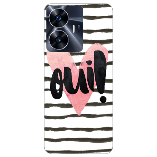 Realme Note 50 Girl boss qoui Transparent Silicone TPU Θήκη