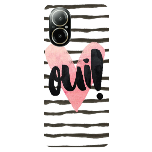 Realme C67 Girl boss qoui Transparent Silicone TPU Θήκη