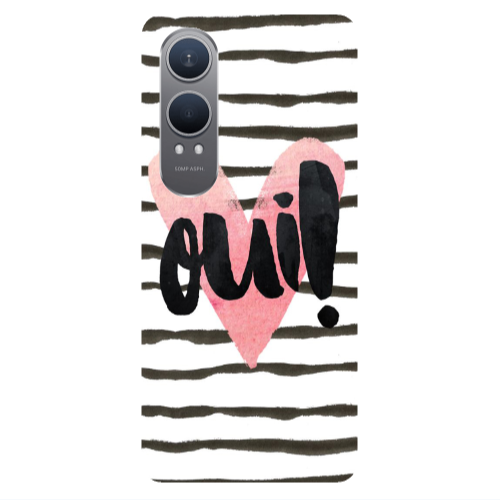 Oneplus Nord Ce 4 lite Girl boss qoui Transparent Silicone TPU Θήκη