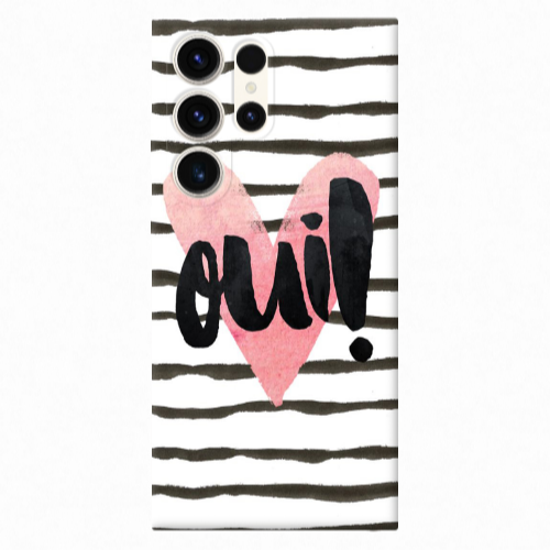 Samsung S25 Ultra Girl boss qoui Transparent Silicone TPU Θήκη