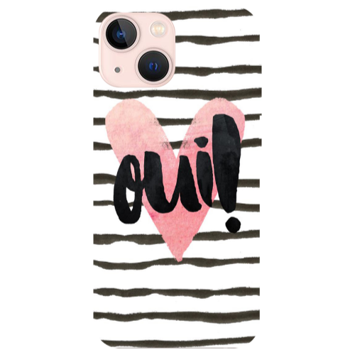 Apple iPhone 13 Girl boss qoui Transparent Silicone TPU Θήκη