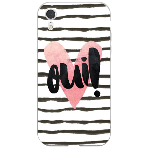 Apple iPhone Xr Girl boss qoui Transparent Silicone TPU Θήκη