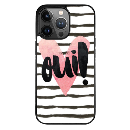 Apple iPhone 13 Pro Max Girl boss qoui Black Glossy Θήκη