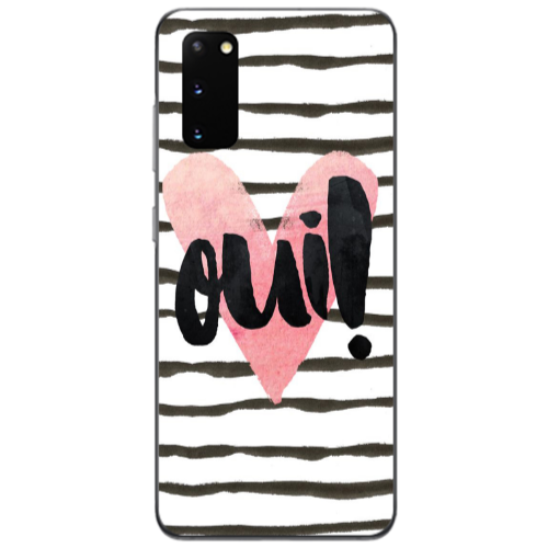 Samsung S20 Girl boss qoui Transparent Silicone TPU Θήκη