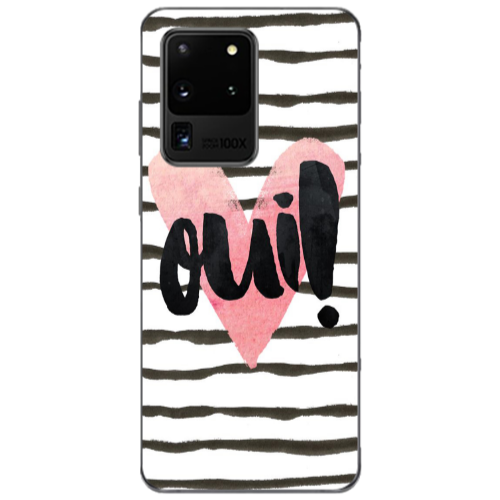 Samsung S20 Ultra Girl boss qoui Transparent Silicone TPU Θήκη