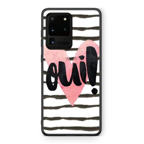 Samsung S20 Ultra Girl boss qoui Black Glossy Θήκη