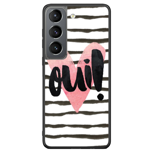 Samsung S21 Ultra Girl boss qoui Black Glossy Θήκη