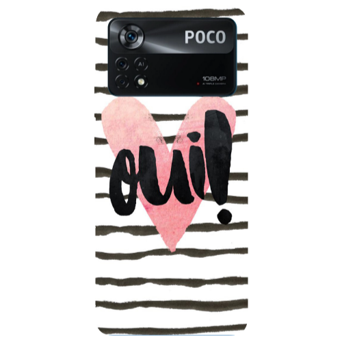 Xiaomi Poco X4 Pro Girl boss qoui Transparent Silicone TPU Θήκη