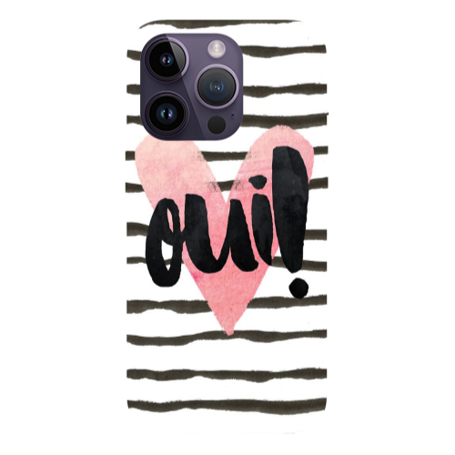 Apple iPhone 14 Pro Max Girl boss qoui Transparent Silicone TPU Θήκη