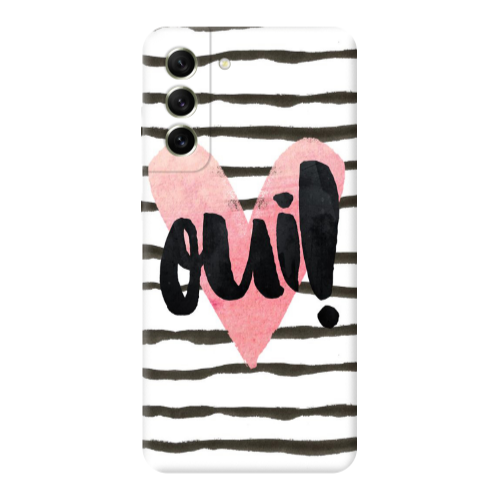 Samsung S21 FE Girl boss qoui Transparent Silicone TPU Θήκη