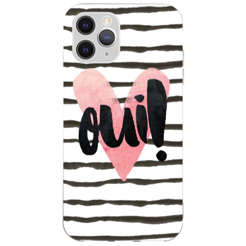 Apple iPhone 12 Pro Max Girl boss qoui Transparent Silicone TPU Θήκη