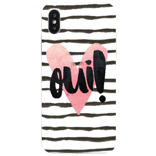 Apple iPhone Xs Girl boss qoui Transparent Silicone TPU Θήκη