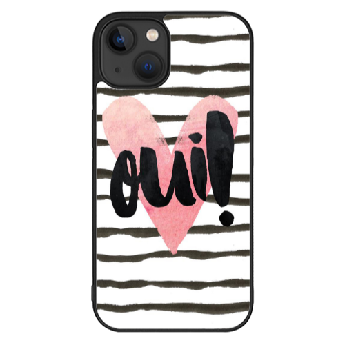 Apple iPhone 13 Mini Girl boss qoui Black Glossy Θήκη