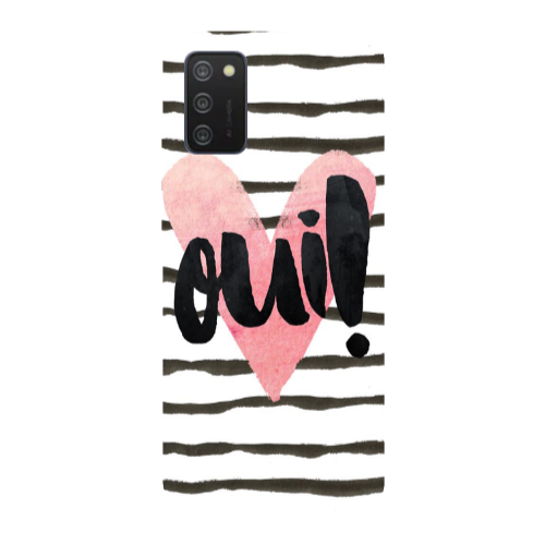 Samsung A03S Girl boss qoui Transparent Silicone TPU Θήκη