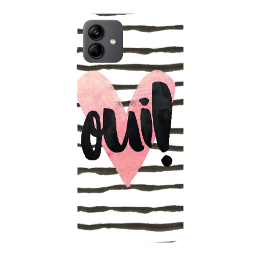 Samsung A04 Girl boss qoui Transparent Silicone TPU Θήκη