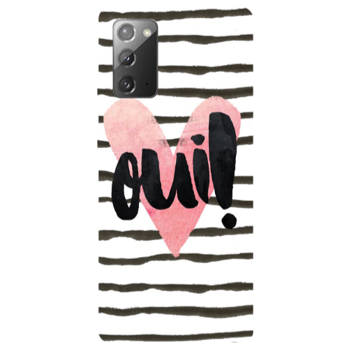 Samsung Note 20 Girl boss qoui Transparent Silicone TPU Θήκη