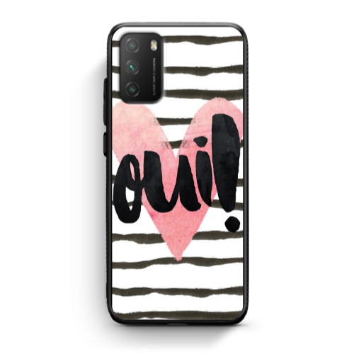 Xiaomi Poco M3 Girl boss qoui Black Glossy Θήκη