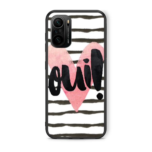 Xiaomi Poco F3 Girl boss qoui Black Glossy Θήκη