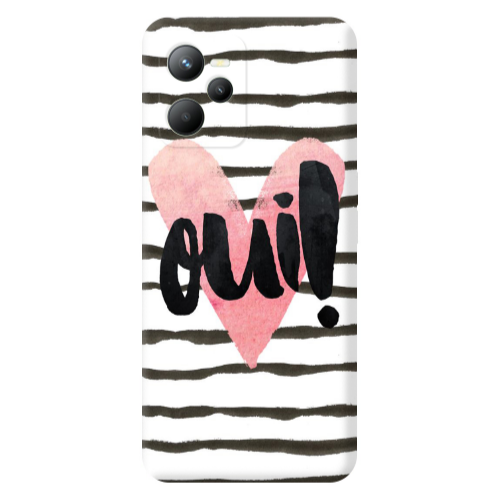 Realme C35 Girl boss qoui Transparent Silicone TPU Θήκη