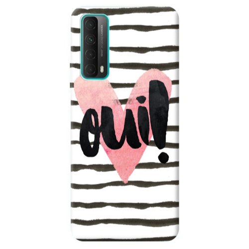 Huawei P Smart 2021 Girl boss qoui Transparent Silicone TPU Θήκη