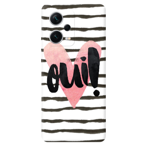 Xiaomi Redmi Note 12 5G Girl boss qoui Transparent Silicone TPU Θήκη