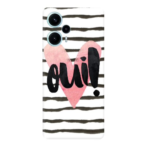 Xiaomi Poco F5 Girl boss qoui Transparent Silicone TPU Θήκη