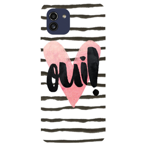 Samsung A03 Girl boss qoui Transparent Silicone TPU Θήκη