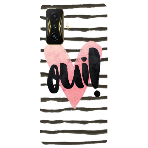 Xiaomi Poco F4 Gt Girl boss qoui Transparent Silicone TPU Θήκη