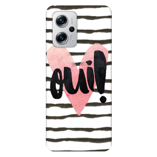 Xiaomi Poco X4 GT Girl boss qoui Transparent Silicone TPU Θήκη