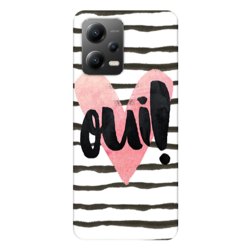 Xiaomi Poco X5 Girl boss qoui Transparent Silicone TPU Θήκη
