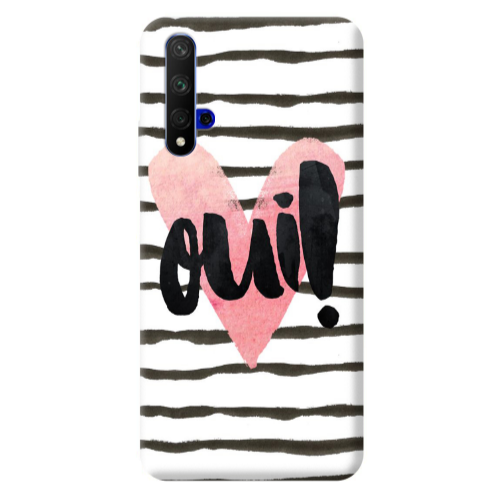 Huawei Nova 5 T Girl boss qoui Transparent Silicone TPU Θήκη